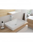 Deante Tess Keramikas izlietne, 597 x 396 x 111, White 10