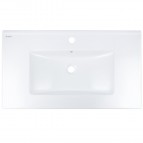 Deante Tubo Keramikas izlietne, 815 x 470 x 160, White 2