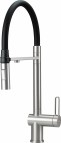 Deante Magnetic Virtuves jaucējkrāns, Brushed Steel