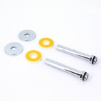 Dubultais sienas pieslēguma komplekts 1/2`, ØD16, L-120 mm, hromēts 2
