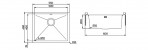 DER100L-C virtuves izlietne 2