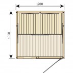 Двухместная инфракрасная кабина Harvia Radiant 2