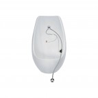 Jika Domino Rimless pisuārs ar infrasarkano sensoru 24V, Balts 5