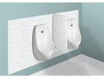 Jika Domino Rimless pisuārs ar infrasarkano sensoru 24V, Balts 6
