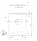 Deante Silia dušas paliktnis 90x70 cm, Balts  3