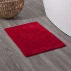 Doux vannas istabas paklājs, 50x80 cm, poliesters, sarkans 2