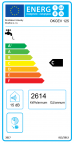 Dražice OKCEV 125 horizontāls ūdens sildītājs 2kW 3