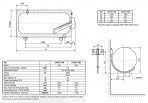 Dražice OKCEV 200 elektr.ūdens sildītājs 200l 2.2kW(13000055) 3