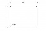 Duko AMICI spogulis ar LED apgaismojumu 60x60 cm 5