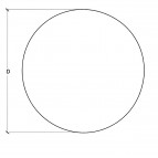 Duko MONDO spogulis ar LED apgaismojumu D60 cm 6