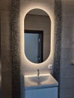 Duko BELLO spogulis ar LED apgaismojumu 40x60 cm 3