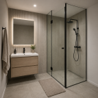 Duko SOGNO spogulis ar LED apgaismojumu 60x60 cm 4
