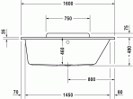 DuraStyle vanna 160x70 cm 3