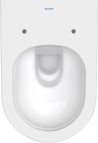 Duravit D-Neo Rimless piekaramais pods ar SC vāku 370x540 mm, Balts 3