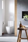 ​Duravit D-Neo Rimless pods ar SC vāku, universāls, pievads no apakšas 3