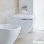 Унитаз подвесной Duravit Happy D.2 Rimless, белый  2