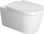 Duravit ME by Starck Washdown pods ar soft-close vāku, Balts