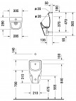 Duravit Pisuārs D-Code, 305x290 mm, ārējais pievads, balts 2