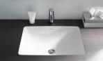 Duravit Starck 3 izlietne, 490x365 mm, zem virsmas, balta 6