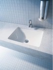 Duravit Starck 3 izlietne, 490x365 mm, zem virsmas, balta 7