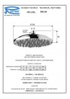 Dušas galva Rain, d=230 mm, hroms 2