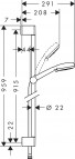 Dušas garnitūra Crometta 100 Multi 0.90 m 2