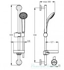 Dušas garnitūra Ideal Standard 2