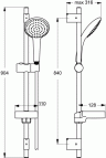 Душевой гарнитур Ideal Standard 2