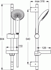 Душевой гарнитур Ideal Standard 2