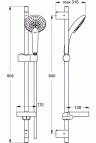 Dušas garnitūra Ideal Standard 2