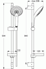 Dušas garnitūra Ideal Standard 2