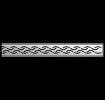 Dušas kanālu dizaina režģis Chain