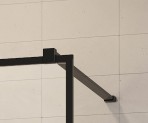 Душевая стенка Modo X Black II Factory 110 cm, 10 mm стекло 2