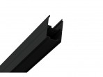 Dušas sieniņa APSS-90 198 melna + plastmasas Pērle 5