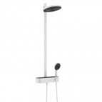 Dušas sistēma Pulsify Showerpipe 260 2jet, Matt White