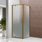 Dušas stūris Vento Toskana Gold, 90*90*195, stikls 6mm Easy Clean 2