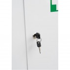 Duschy medicīnas skapis 600x500 mm, Balts 5