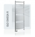 Полотенцесушитель для отопления OMEGA R 80/120 ,белый 2