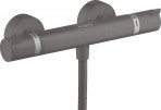 Ecostat Comfort dušas termostats, Brushed Black Chrome