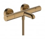 Ecostat Element vannas/dušas termostats, Brushed Bronze