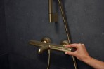Ecostat Element vannas/dušas termostats, Brushed Bronze 3