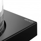 KEUCO Edition 11 glāze ar turētāju, Melns matēts  5