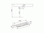 Edition300 izlietne 125x52.5 cm 2