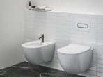 Eleganta bidē maisītājs 130 mm, grafīta matēts 5