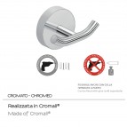 Gedy Eros dubūltais dvieļu āķis, Hroms 4