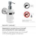 Gedy Eros šķidro ziepju dozators, Hroms 3