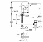 Essence Смеситель однорычажный для раковины L Size, хром 2