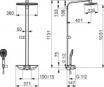 Esteta Wellfit душевая система 6V 2