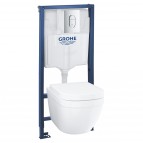 Grohe инсталляция + EuroCeramic + SC крышка    