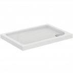 Eurovit dušas paliktnis 100x70 cm, Balts